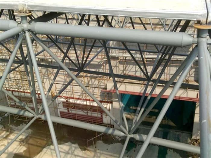 临沧公安局网架天基板屋面